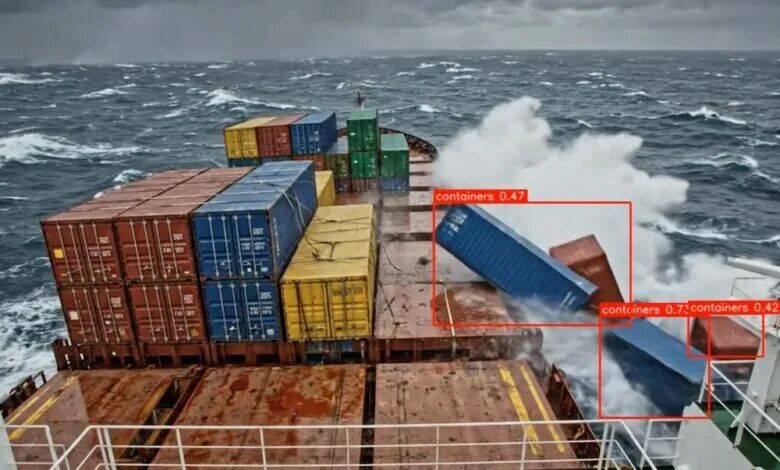 集装箱落水？以后或将难逃AI法眼！
