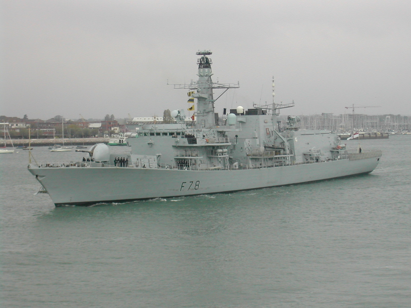 HMS Kent F78