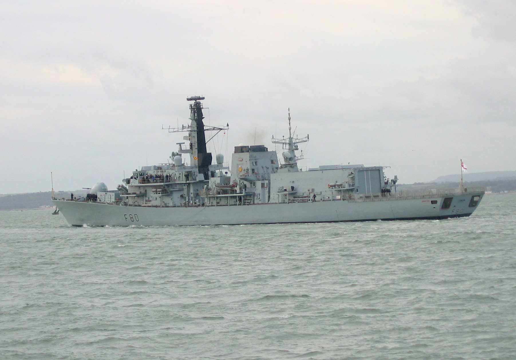 HMS Grafton F80
