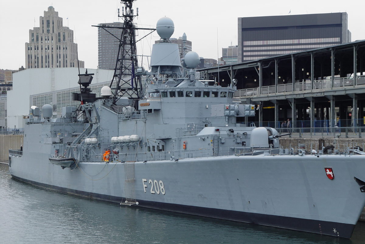 German Frigate NIEDSACHSEN