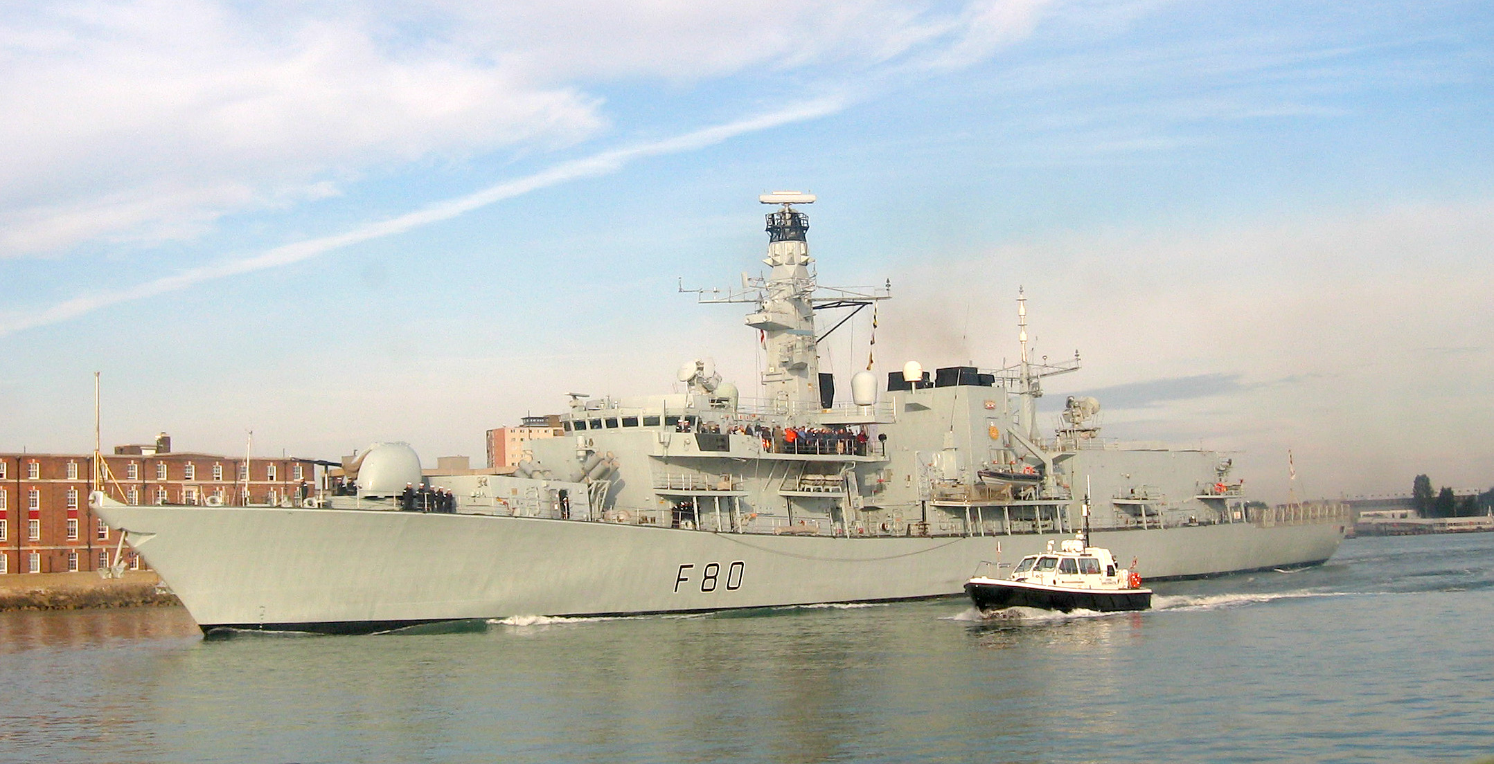 HMS Grafton F80