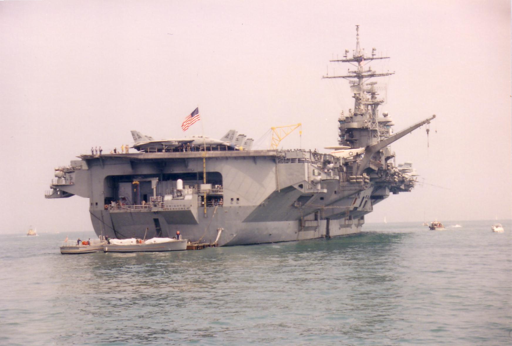 USS Dwight D Eisenhower CVN 69