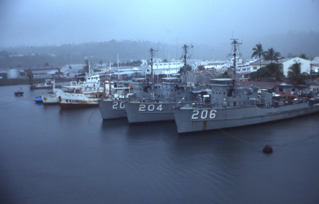 HMFS\'s Kiro, Kikau & Kula at Suva