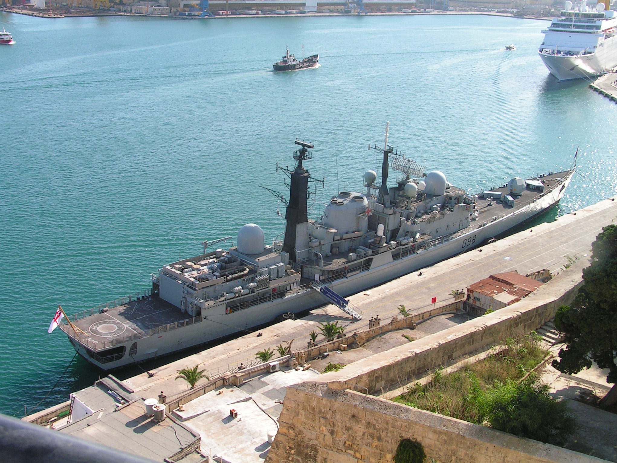 HMS York D98