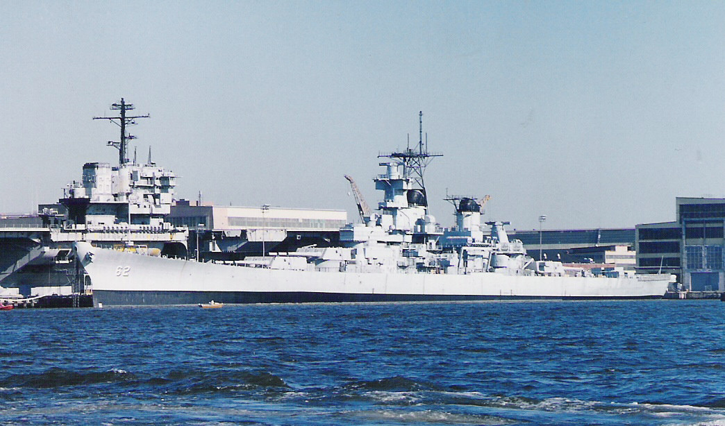 USS NEW JERSEY BB 62