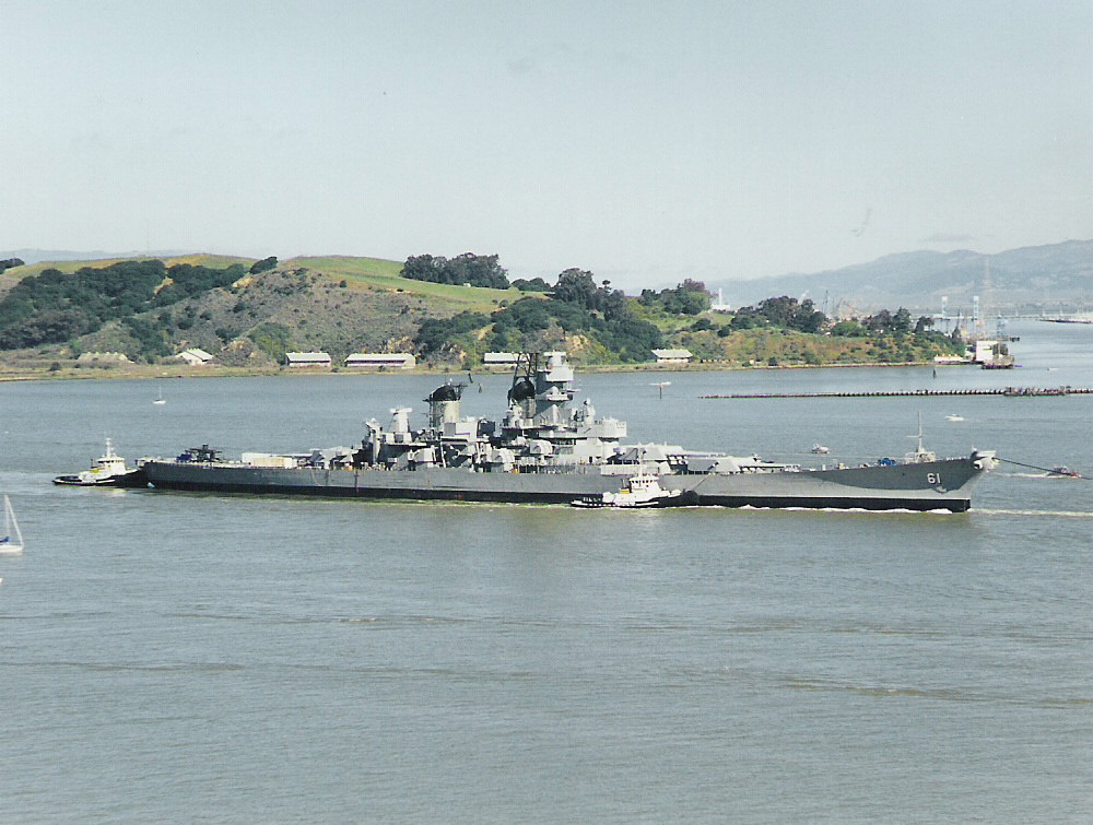 USS IOWA BB 61