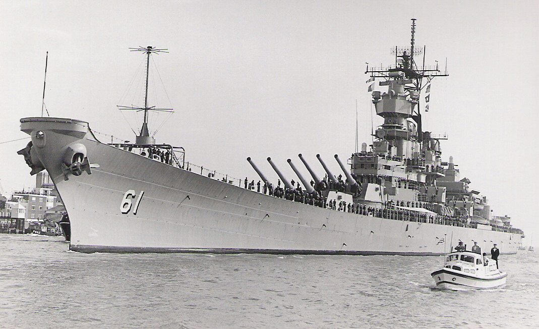 USS IOWA BB 61
