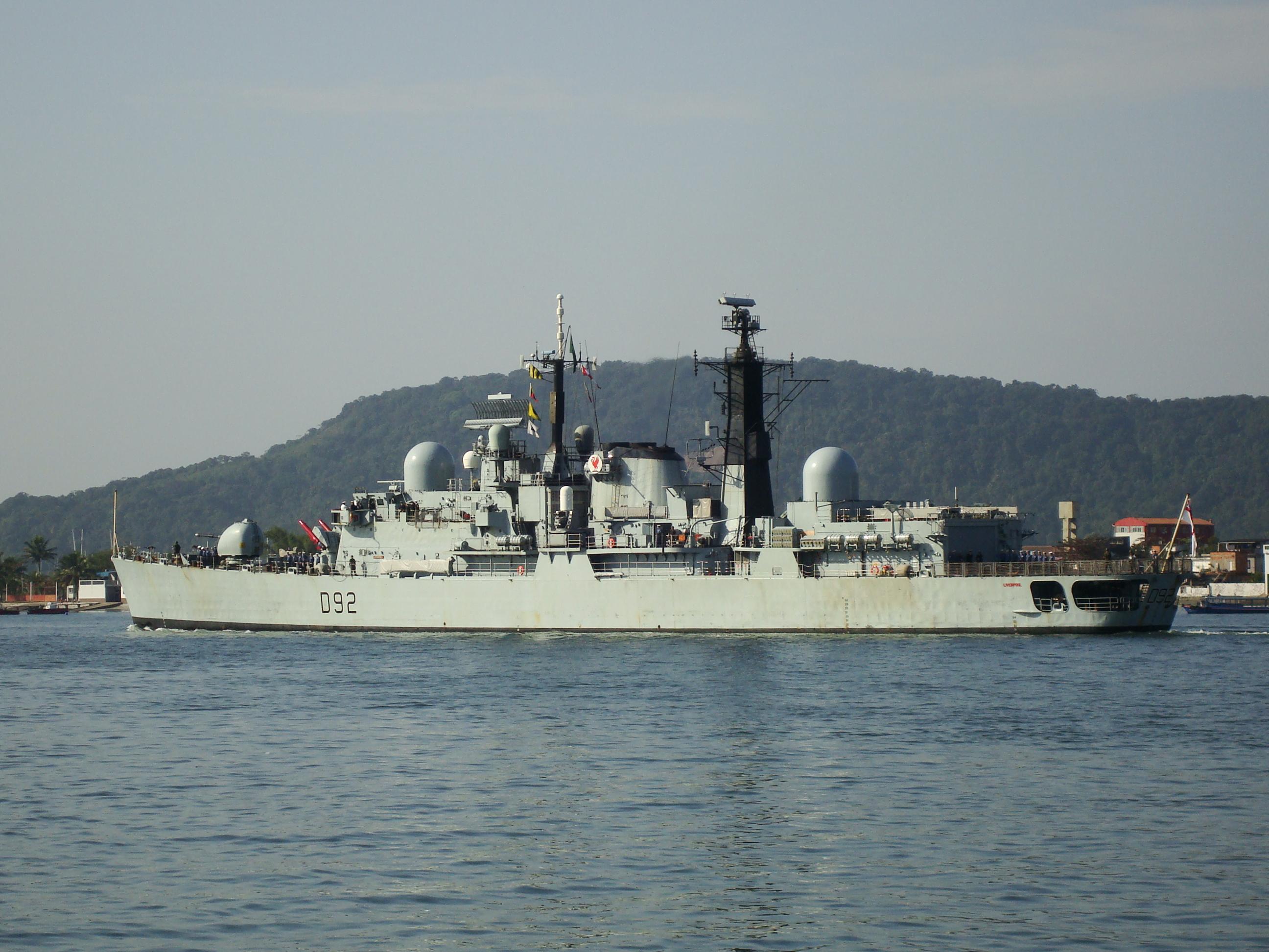 HMS Liverpool D-92
