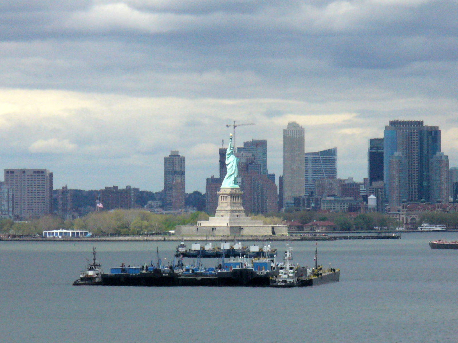 Barges at NEW YORK